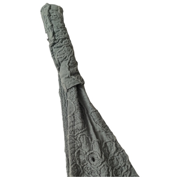 Zara Women’s Mint Green Embroidered Eyelet Romper Size Small - Picture 5 of 7